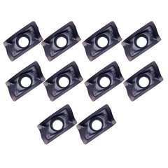 Set of 10 AOMT184808PEER Inserts for Effective CNC Turning of Various Materials