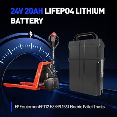 24V 20Ah Lithium Battery EL20_U for Big Joe LPT26 LPT33 T40 EP Pallet Truck Jack