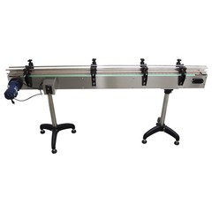 73.6″ Length Assembly Line Conveyor Belt Chain Plate Conveyor5.9″ Width Conveyor