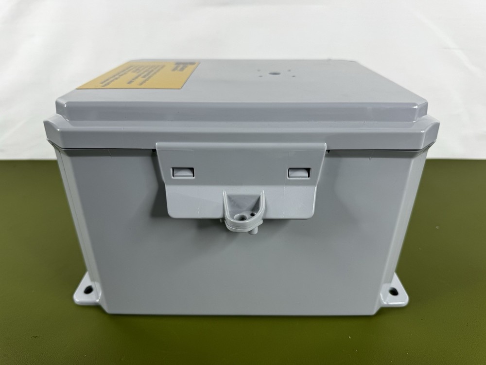 Integra Enclosure 10″x8″x6″ P10086 Opaque, Hinged Cover Integrated Latch