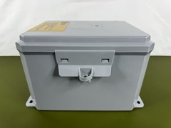 Integra Enclosure 10″x8″x6″ P10086 Opaque, Hinged Cover Integrated Latch