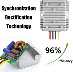 DC 48V 36V to DC 12V 20A 240W Converter Step Down Voltage Regulator Waterproof