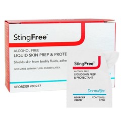StingFree Alcohol-Free Skin Barrier Wipe 1 Count(s) 50 Wipes/Count