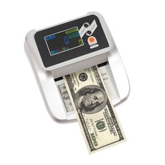 Money Counter Machine – USD Bill Detector, Counterfeit Checker W/ LCD Display
