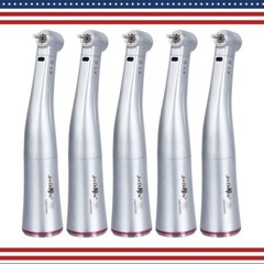 Dental Electric LED 1:5 Increasing Fiber Optic Contra Angle Handpiece