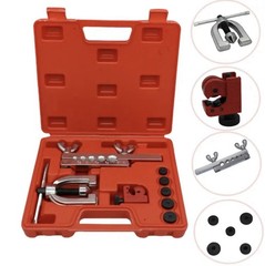 Professional Grade Double & Single Brake Line and Brass Tubing Flaring Tool Kit