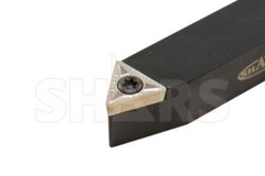 SHARS 5PC 5/8″ INDEXABLE CARBIDE TURNING TOOL BIT SET + TCGW INSERTS NEW ^]