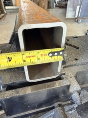 3″ x 5″ x .230″ x 6″, Steel Rectangle Tube