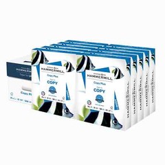 Hammermill Copier Plus Paper Letter Size 8 1/2″ x 11″ 5000 Sheets 10 Reams 20 Lb