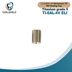 Multi unit titanium healing cap fits to Strauamnn ITI platform D4.6