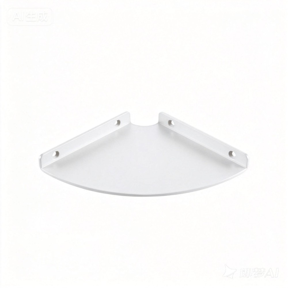 Corner Floating Shelf, 3.0mm Aluminum Alloy Corner Shelves Wall Mounted (6 in…