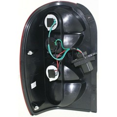 Right Tail Light w/o Guard for Jeep Liberty 05-07 Clear Red Lens 11069436