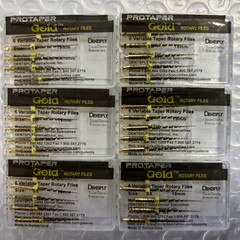 Dentsply Protaper Gold Rotary Files F1,F2,F3,S1,S2,SX Tulsa Assorted Endodontics