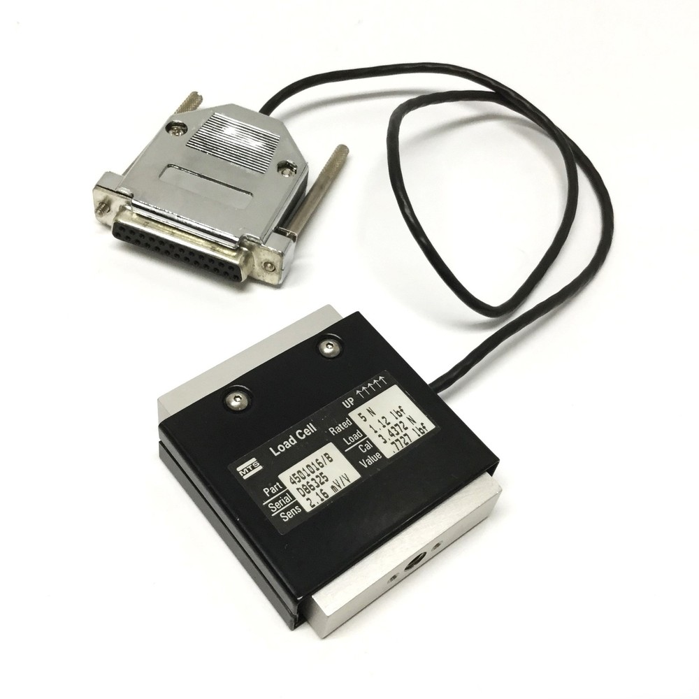 MTS 4501016/B Force Transducer Load Cell, 2.16mV/V Sens, 5N (1.12lbf) Rating