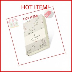 ipoul Floral Linen Notebook, Similar Embroidered, Small, 5×7, B6, Hardcover, Lay