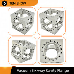 M8 Conflat Vacuum Flange 304 Stainless Steel for Vacuum Pipe & Pump Connections