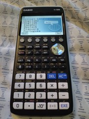 Used CASIO fx-CG50 scientific calculator Color Display USB Japan with case.