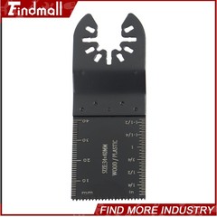 Findmall 55PCS 6 Types Universal Titanium Oscillating Saw Blades Multitool Blade