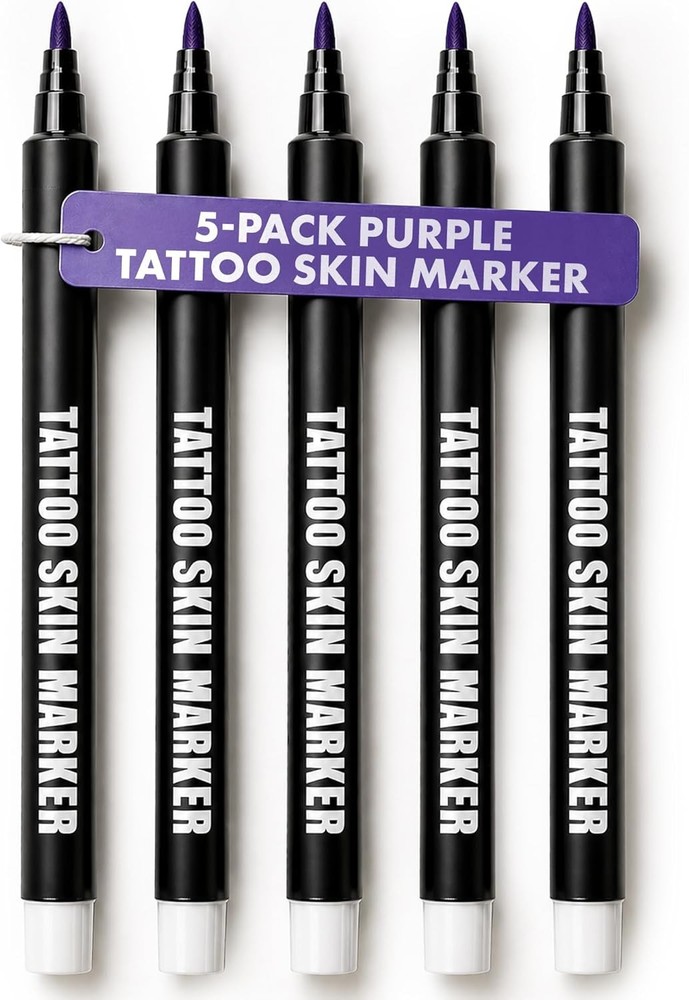 Element Tattoo Pen Marker for Skin – Body & Face Surgical Stencil Temporary