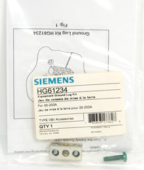 NEW SIEMENS HG61234 Equipment Ground Lug Kit for 30-200A, 2-Terminal, 14-4 AWG