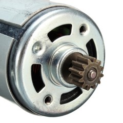 RS550 Motor 12 Teeth Gear 7.2V 12V 14.4V 18V For Cordless Drill Shaft Dia.3mm