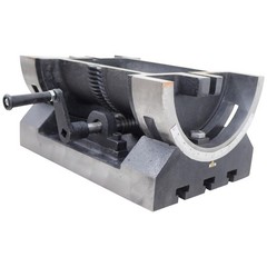 15-Inch Adjustable Angle Tiltable Worktable Cast Iron Milling Drilling Grinding