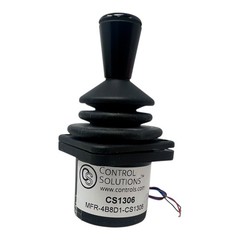 CONTROL SOLUTIONS CS1306 HALL EFFECT JOYSTICK SINGLE AXIS NEW/UNUSED SURPLUS