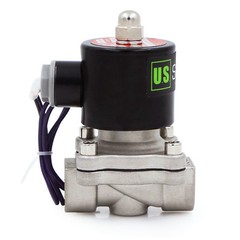 U. S. Solid 1/2″ Stainless Steel Electric Solenoid Valve 12V DC Normally Closed