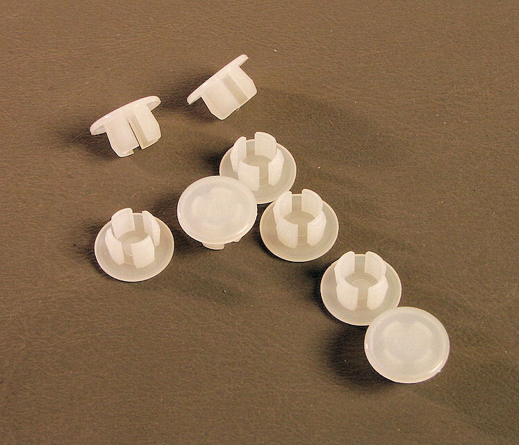 8 Pack Off White Plastic 3/8″ Hole Plugs HPW375