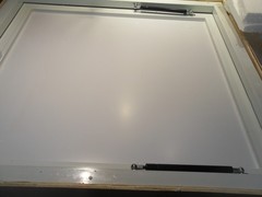 Food Truck Concession Window with Awning Drag Hook 36x36x3.15 Inch