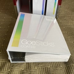 Pantone GEO System Red Cube 3 Sealed Books Fan Guide Color Coated Sticks Palette