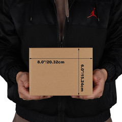40 Pack 8X6X6 Inches Shipping Boxes Corrugated Cardboard Boxes for Packing, Movi