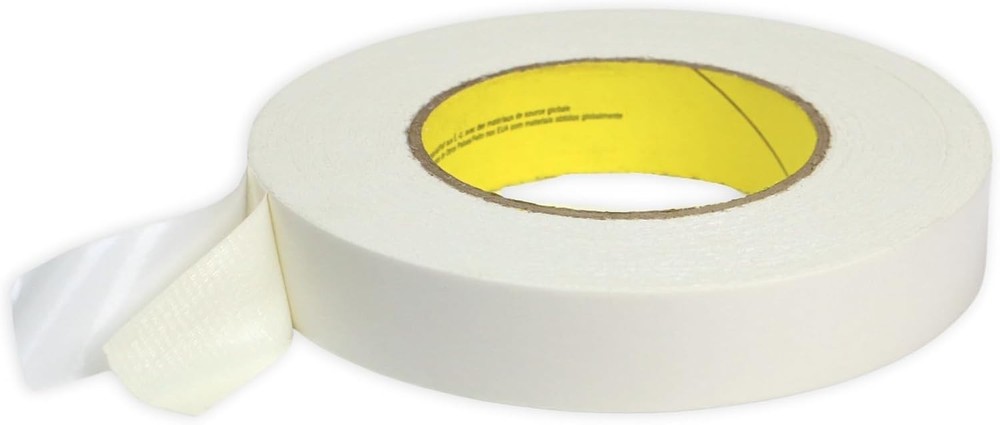 3M Double-Sided Cloth Tape (97056): 1 in. x 36 yds. (White)