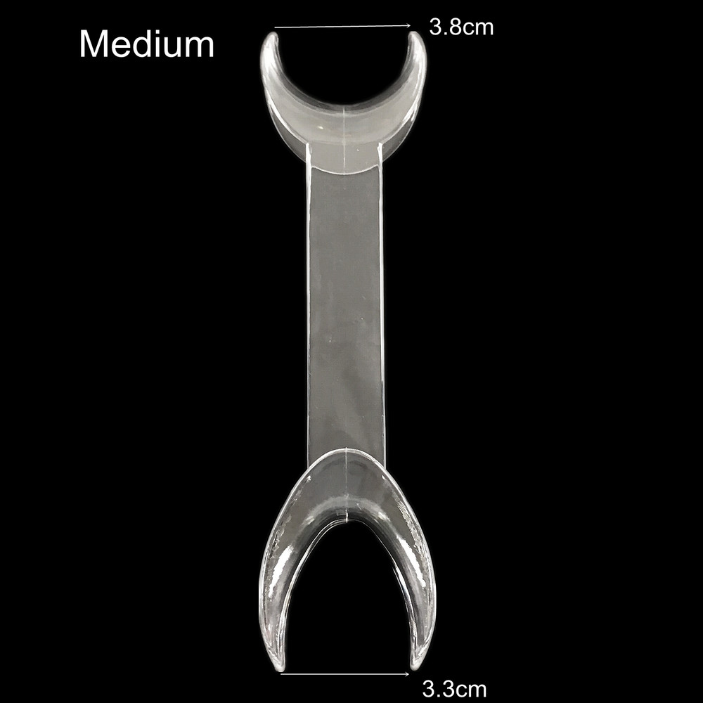 Dental Middle T-Type Mouth Opener Retractor Lip Cheek Retractor Double Head 134°