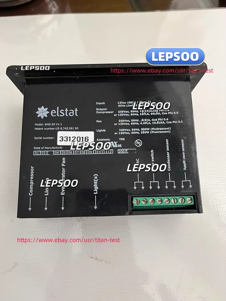 1PCS EMS-55 showcase refrigerator thermostat New Temperature controller&