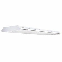 6 Bulb Lamp T8 LED High Bay Light 4 ft. 5000K Multi-Volt Commercial Damp Rated