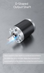 42GP-775 Planetary Gear Brushed Motor DC 12V 24V High Torque Forward And Reverse