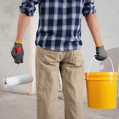 EvridWear 10 Pairs Pack Cotton Polyester String Knit Ultralight Work Gloves