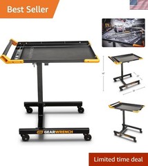 Adjustable Height Mobile Work Table 35 To 48″ – 83166
