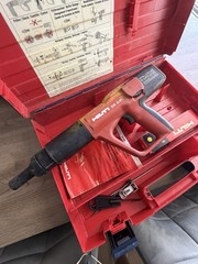 Hilti DX A41 Powder Actuated Fastening Nail Gun Tool Case Strip Loads Manual