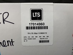 METTLER TOLEDO 20µL TerraRack LTS LiteTouch Pipette Tips 17014960 (960/pk)