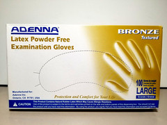 Adenna Latex Powder Free Examination Gloves Size Large 3 Boxes