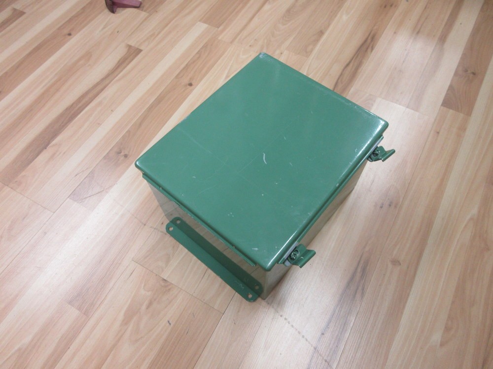 Hoffman A12108CH Junction Box Painted Green