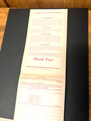 Vintage New England Business Services Duplicate Cash Receipt Book Carbon Paper