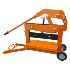Paving Tool Walkway Bricks Splitter Cutter w/Wheels 0-15.7in Cutting Width