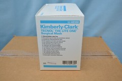 Kimberly Clark Tecnol Lite one Surgical Mask 48100 – 6 Boxes of 50! 300! (A0815)