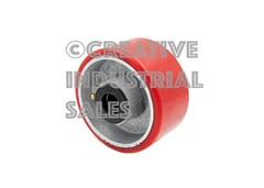 4″ x 2″ Swivel Caster Polyurethane Wheel w/ Brake(2) Rigid (2) 700lb ea ToolBox