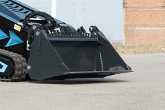 4-In-1 Combo Mini Skid Steer Bucket attachment for TYPHON STOMP X1300 &STOMP 509