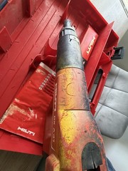 Hilti DX A41 Powder Actuated Fastening Nail Gun Tool Case Strip Loads Manual