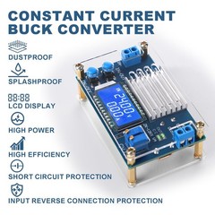 Adjustable DC Buck Converter 1.2V32V 12A Power Supply for Solar, RV, Golf Cart